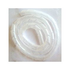 Spiral Wrap Tubing, clear,  7 x 1000mm (max. d: 40mm)