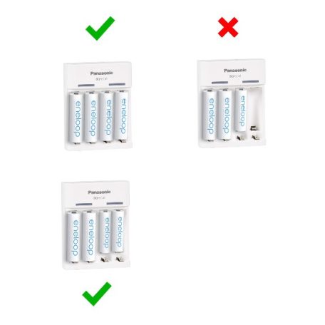USB töltő AA+AAA Eneloop 2-4x - Panasonic