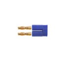 EC5 Goldstecker-Set + blaues Gehaeuse - 1x