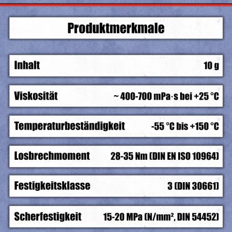 Schraubensicherung (hochfest) - 10 ml