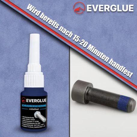Everglue Tread lock fluid (medium) - 10 ml