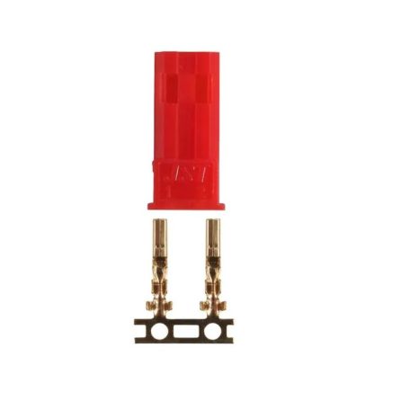 BEC/JST connector FEMALE goldplated - 1x