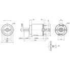 Brushed motor 140 - 3-6 v - 16g - DCM