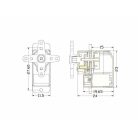 ES08MDII Digital Servo MG 2,0kg 12g 11mm - EMAX