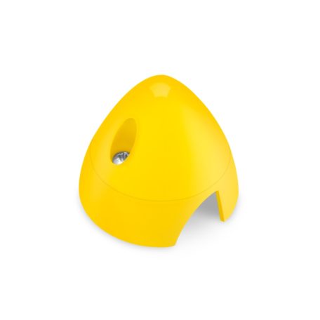 Spinner plastic d: 50mm - yellow