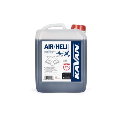 Üzemanyag 2 ütemű motorokhoz AIR/HELI - 10% Nitro - Kavan - 5L