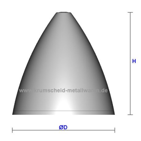 Krumscheid Alu Orrkúp d: 150 mm