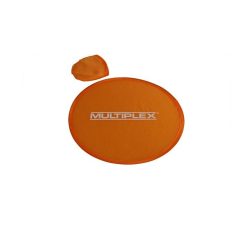 Foldable flying disc - orange - d: 24cm - Multiplex