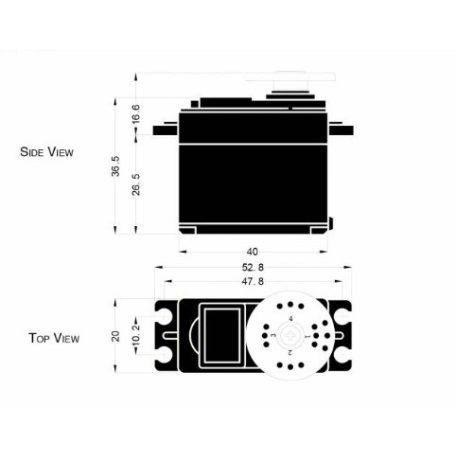 HS-311 Servo 43g - 3,5kg - Hitec