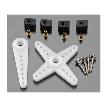 Servoabtriebshebelset + Zubehör - 24T - HS-805BB/805MG/5805M - Hitec