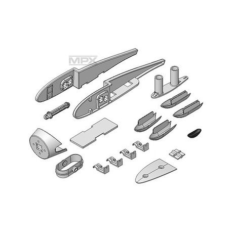 Heron plastic parts set Multiplex