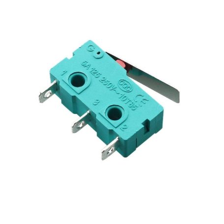 Mikro switch KW4-3Z, 3-poles, 5A green