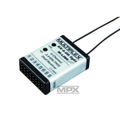 Vevő RX-6-DR light M-LINK 2,4 GHz - Multiplex