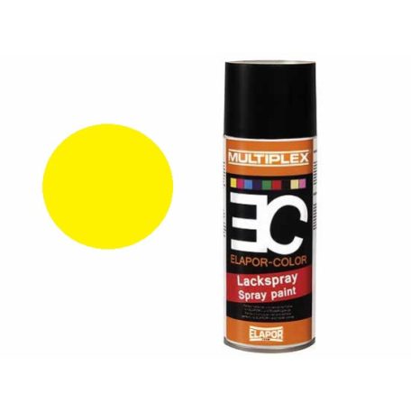 Elapor-color spray festék 400ml - sárga - Multiplex