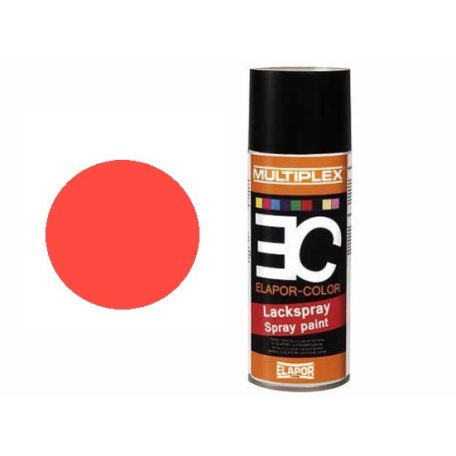 Elapor-color spray festék 400ml - neon piros - Multiplex
