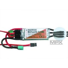   Controller MULTIcont BL-70 S-BEC, 70A, 2-6 lipo, for brushless motor - Multiplex