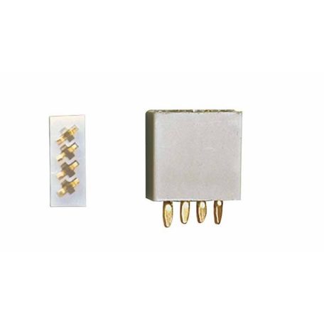 4-pin socket female - 1x