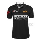 Polo shirt Multiplex black deluxe - NEW 2016 design L -> XL