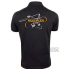 Polo shirt Multiplex black deluxe - NEW 2016 design L -> XL