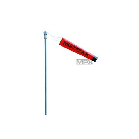 Szélzsák "MULTIPLEX" narancs/fekete 90cm