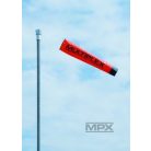 Szélzsák "MULTIPLEX" narancs/fekete 90cm