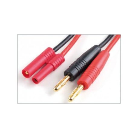 Charge cable - GO 4 mm - Banana plug - approx. 30 cm gold
