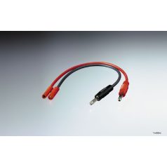 Töltőkábel - CT-4 aranyzott <-> Banandugó 30 cm