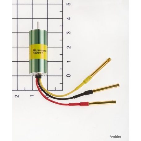 Roxxy Brushless Inrunner Motor 1230/17 - 4300 rpm/v - 16g