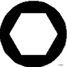 Hexanon csavar driver 3,2 mm