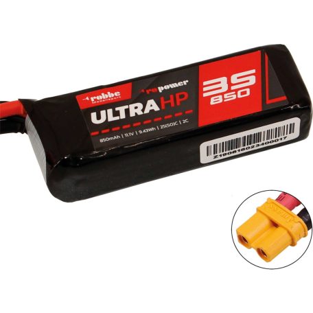 RO-POWER 3s 850mAh 25C (50C) Lipo