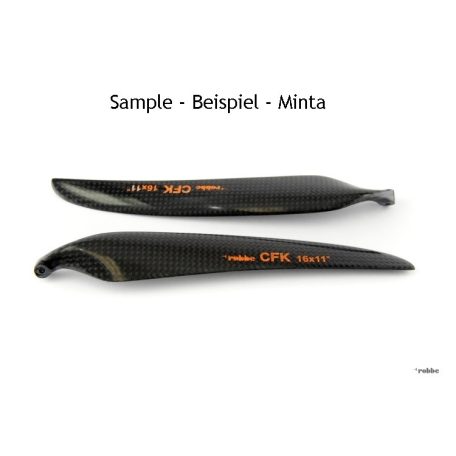 Folding Propeller carbon blades 18 x 12 " 1 pair Robbe