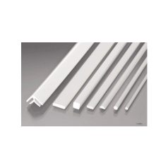 ABS műanyag L profil 2,5 x 9,0 x 1000 mm