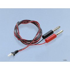 Töltőkábel - Molex 2-P <-> banándugó - kb. 100 cm