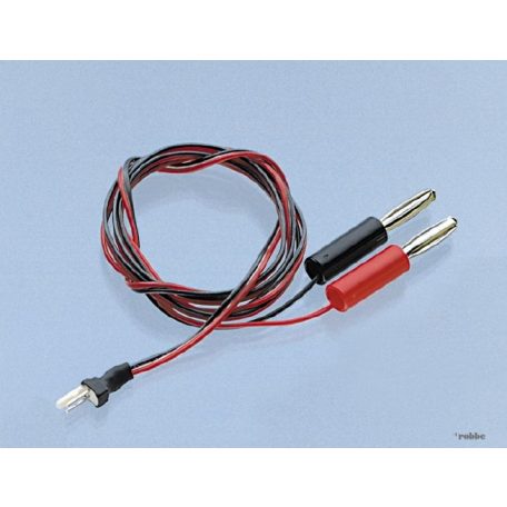 Töltőkábel - Molex 2-P <-> banándugó - kb. 100 cm