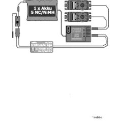 Vevő tápegység 2s Lipo -> 5.7V - Robbe