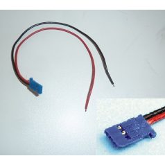 Akku kábel 200mm 0,5mm² 6A Futaba 