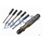 Screw driver set - 5 inserts - Align