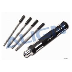 Extended screw driver set - 4 inserts - Align