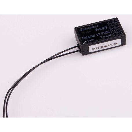 Falcon 12 6-csatorna GYRO + VARIO vevő - HOTT Graupner