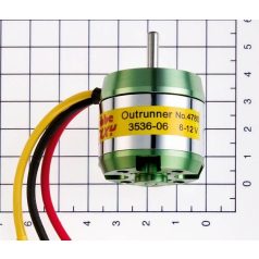 Brushless outrunner motor 3536/06 1250 rpm/v 109g Roxxy