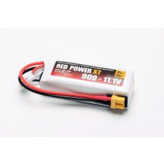 RED POWER 3s 900mAh 25C (50C) XT-60 - Pichler