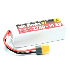 RED POWER 4s 2200mAh 25C (50C) XT-60 - Pichler