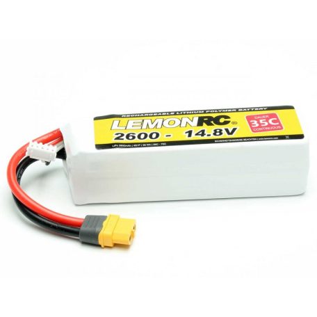 LEMON RC 4s 2600mAh 35C (70C) XT-60 - Pichler