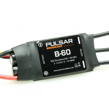 Brushless controller B-60 60A 2-6s Lipo - Pulsar