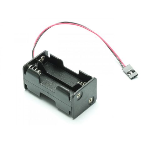 Battery box (4 x AA) with wire - JR servo plug