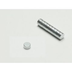 Mágnes - neodínmium - 6 x 3 mm - 1db