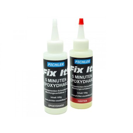 Epoxy 2K ragasztó 5 perc 120 g (2x 60g) - FIX-IT