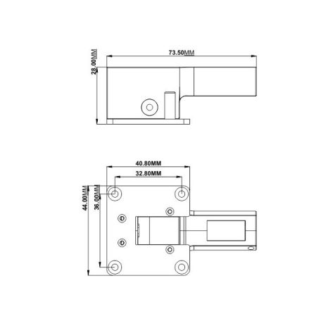 Electric main retract set L - max. 6 kg - Pichler