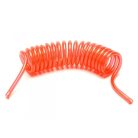 Fuel line spiral tube red - PU - methanol + benzin - d: 5,0/3,0 mm x 1000 mm - Pichler