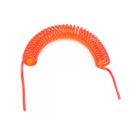 Fuel line spiral tube red - PU - methanol + benzin - d: 5,0/3,0 mm x 1000 mm - Pichler